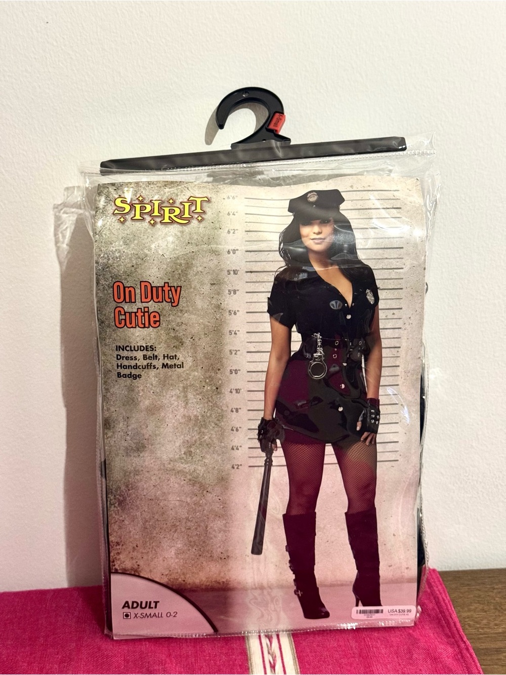 Spirit On Duty Cutie Women's Police Costume - Black